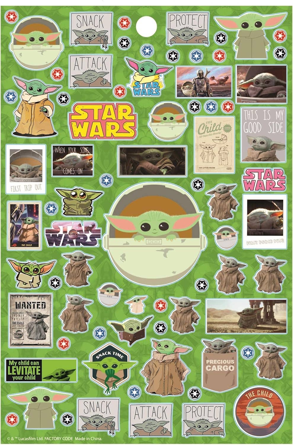 Star Wars The Mandalorian Sticker Book - Over 300 Stickers