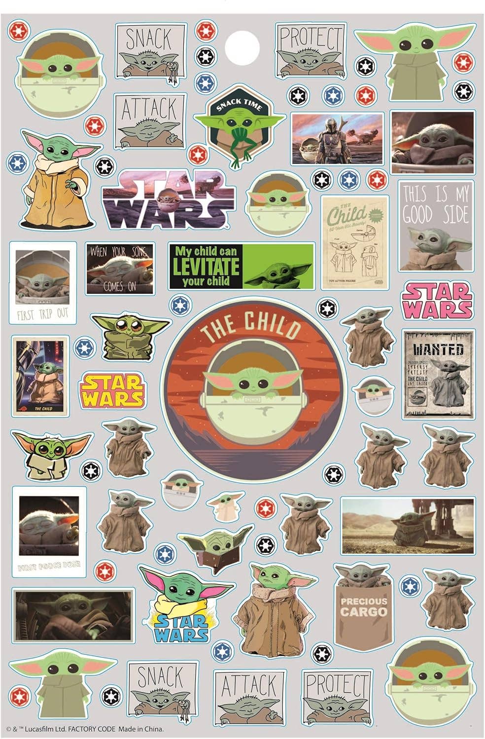Star Wars The Mandalorian Sticker Book - Over 300 Stickers