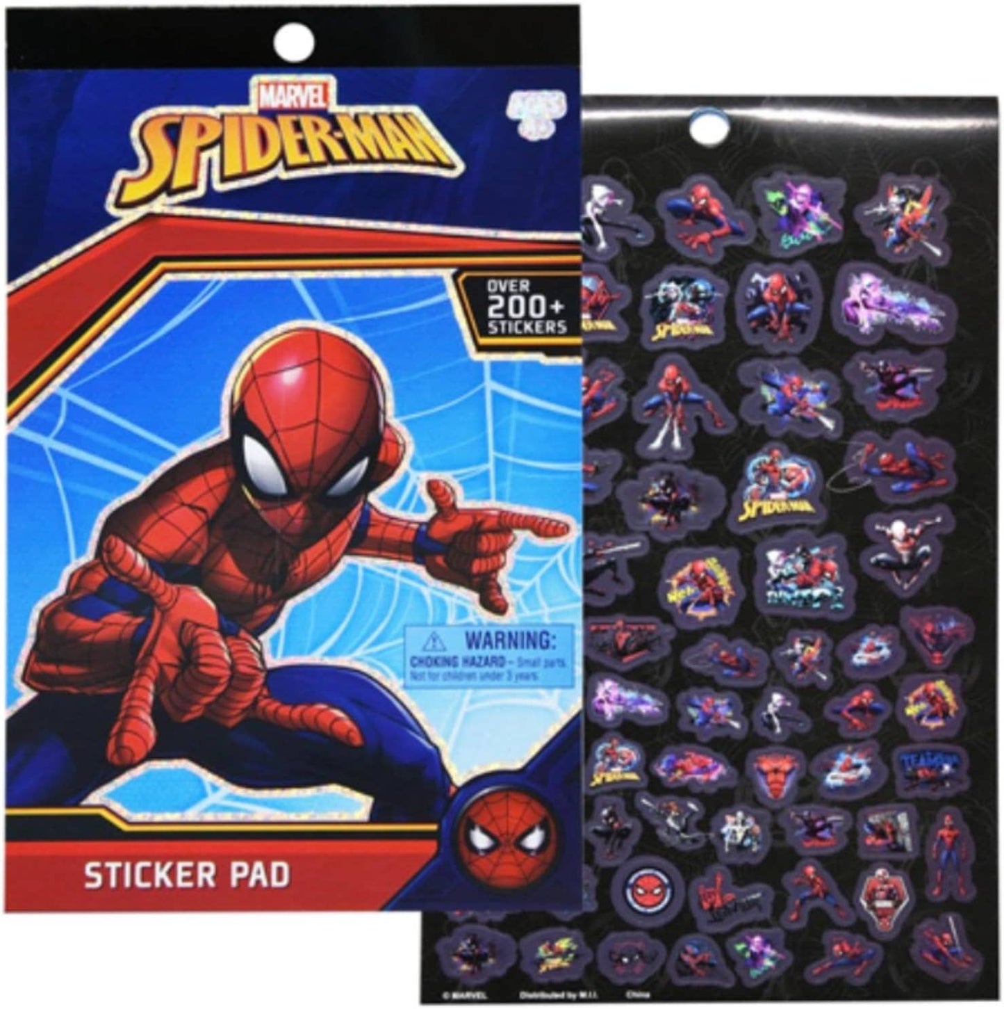 Marvel Spiderman 4 Sticker Pad - Over 270 Stickers