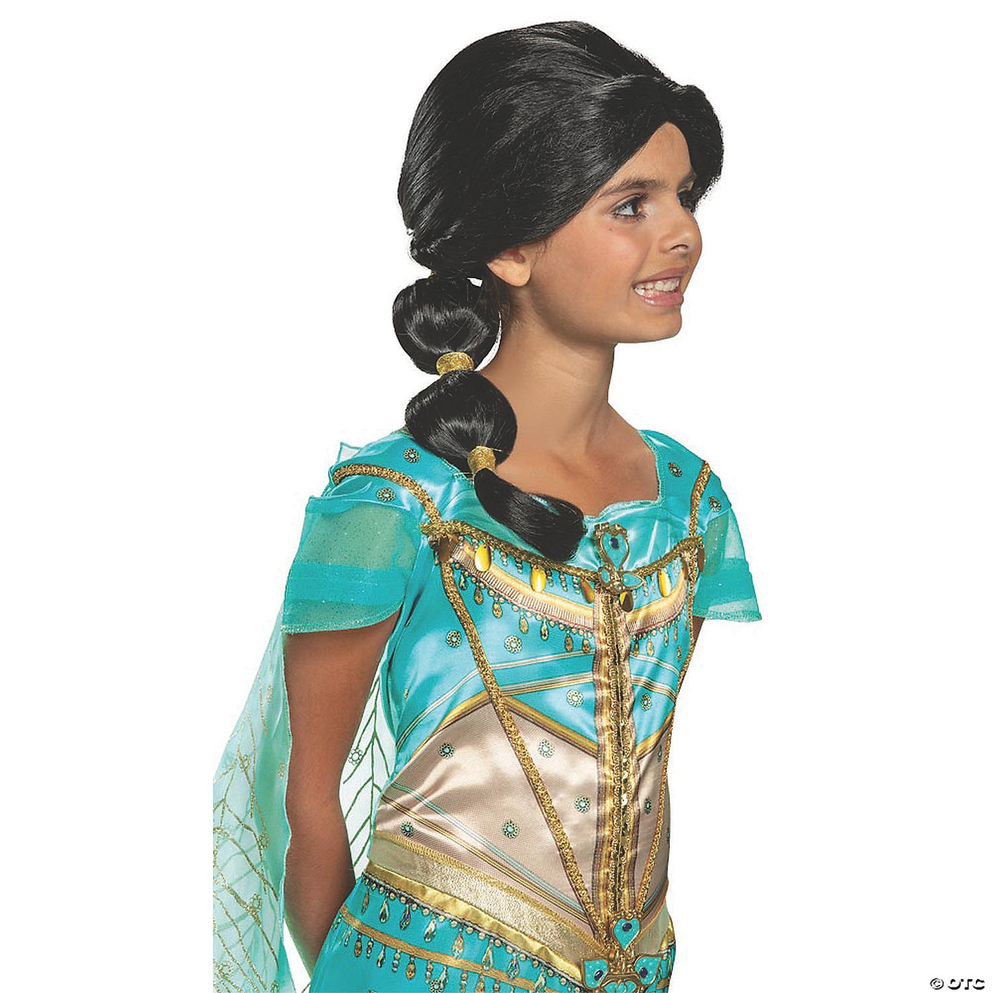 Jasmine Girls Disney Princess Wig by Disguise Costumes only at TeeJayTraders.com
