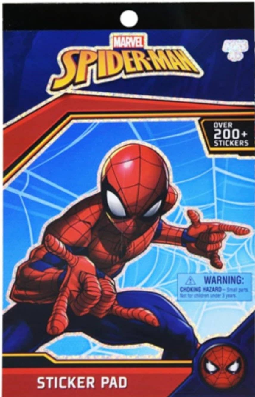 Marvel Spiderman 4 Sticker Pad - Over 270 Stickers