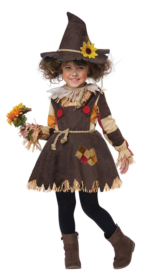 Pumpkin Patch Scarecrow Girls Costume by California Costumes only at  TeeJayTraders.com