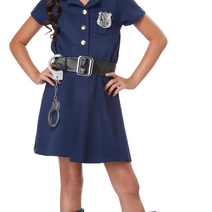 Police Officer Girls Costume by California Costumes only at  TeeJayTraders.com