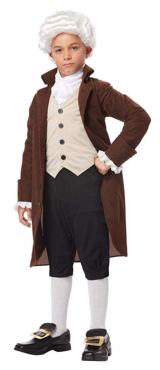 Colonial Man Boys Costume by California Costume only at  TeeJayTraders.com