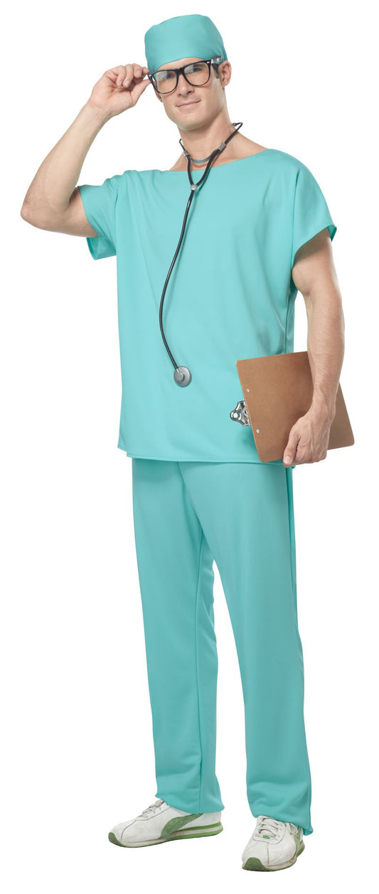 Doctor Scrubs Men Costume by California Costumes only at  TeeJayTraders.com