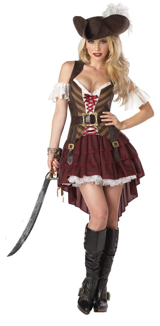 Swashbuckler  Pirate Woman Costume by California Costumes only at  TeeJayTraders.com