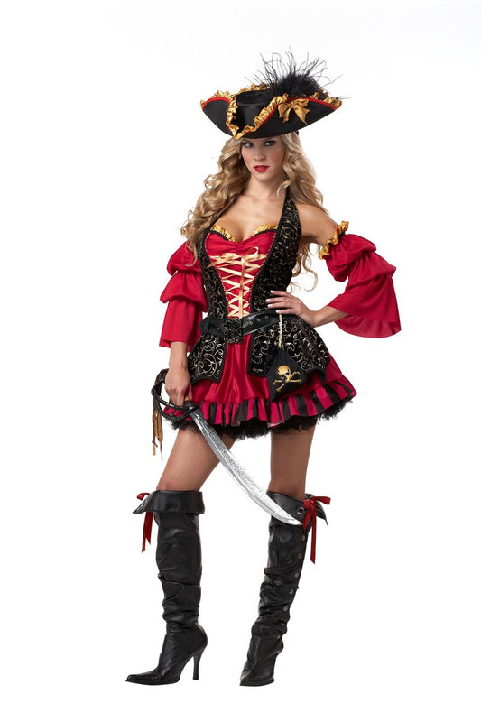 Spanish Pirate Woman Costume by California Costumes only at  TeeJayTraders.com