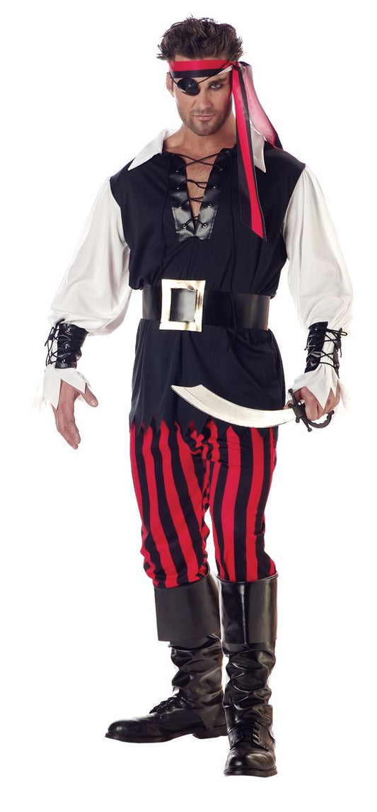 Cut throat Pirate Men Costume by California Costumes only at  TeeJayTraders.com