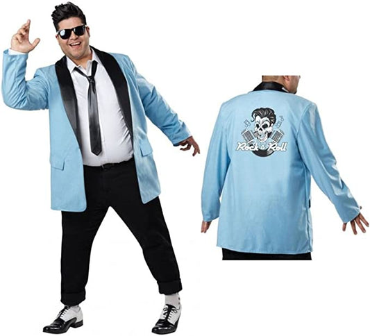 50S Teen Idol Men Plus Costume by California Costumes only at  TeeJayTraders.com - Image 2