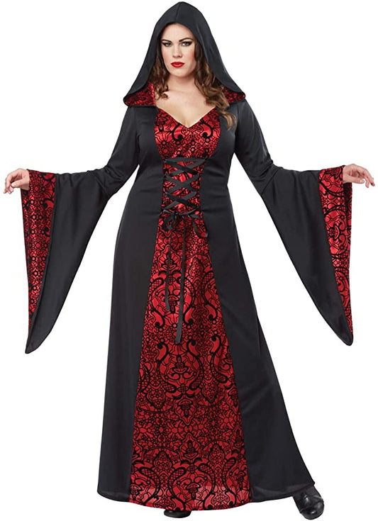 Gothic Robe Woman Plus Costume by California Costumes only at  TeeJayTraders.com