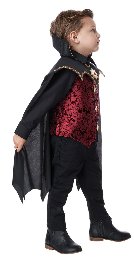 Swanky Vampire Scary Toddler Costume by California Costumes only at  TeeJayTraders.com - Image 2