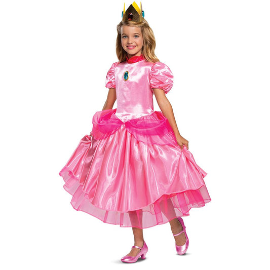 Princess Peach Deluxe Child Costume by Disguise Costumes only at  TeeJayTraders.com