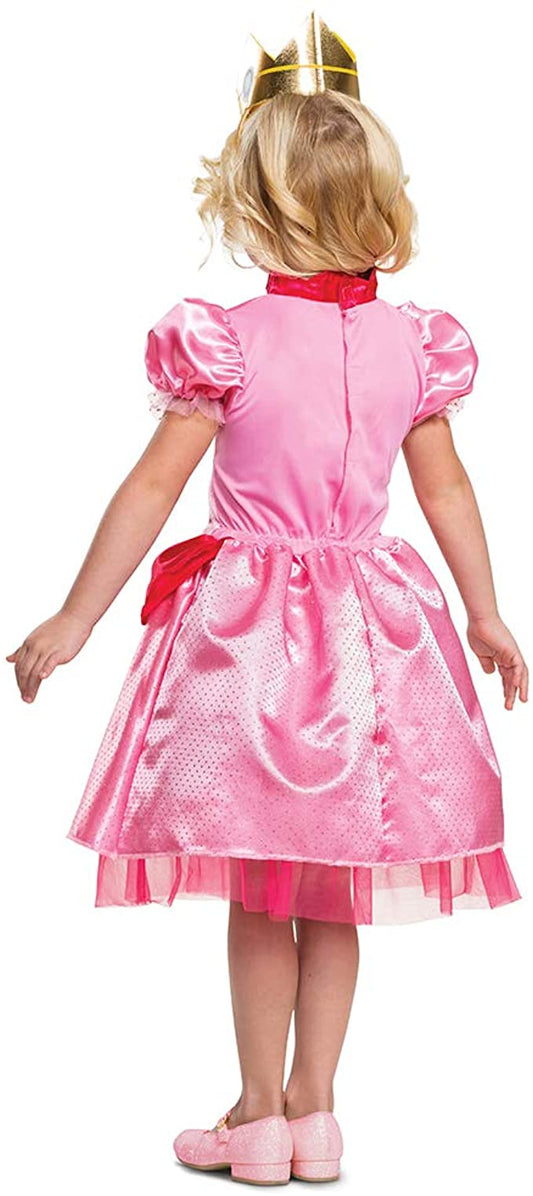Princess Peach Toddler Costume by Disguise Costumes only at  TeeJayTraders.com - Image 2