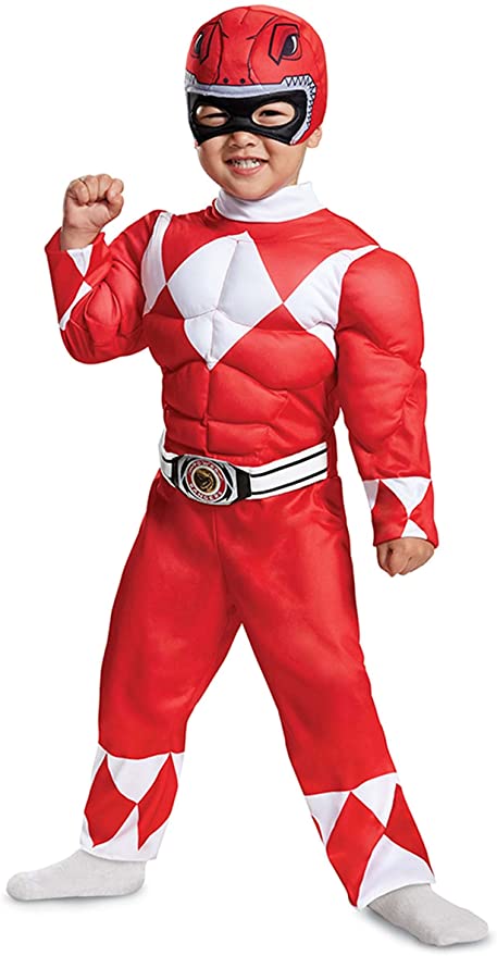 Red Ranger Muscle Costume Toddler by Disguise Costumes only at  TeeJayTraders.com