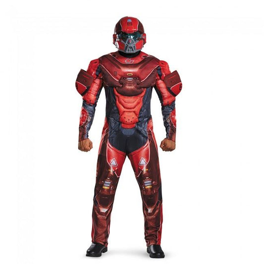 Red Spartan Muscle Men Costume by Disguise only at  TeeJayTraders.com