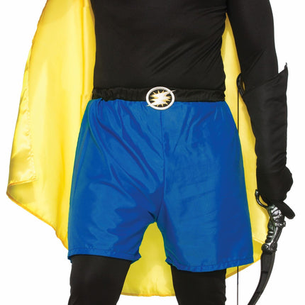 Hero  Boxer Shorts Adults Blue by forum only at  TeeJayTraders.com