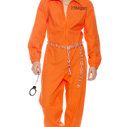 Lock it Down Inmate Men Costume by Forplay Costumes only at  TeeJayTraders.com