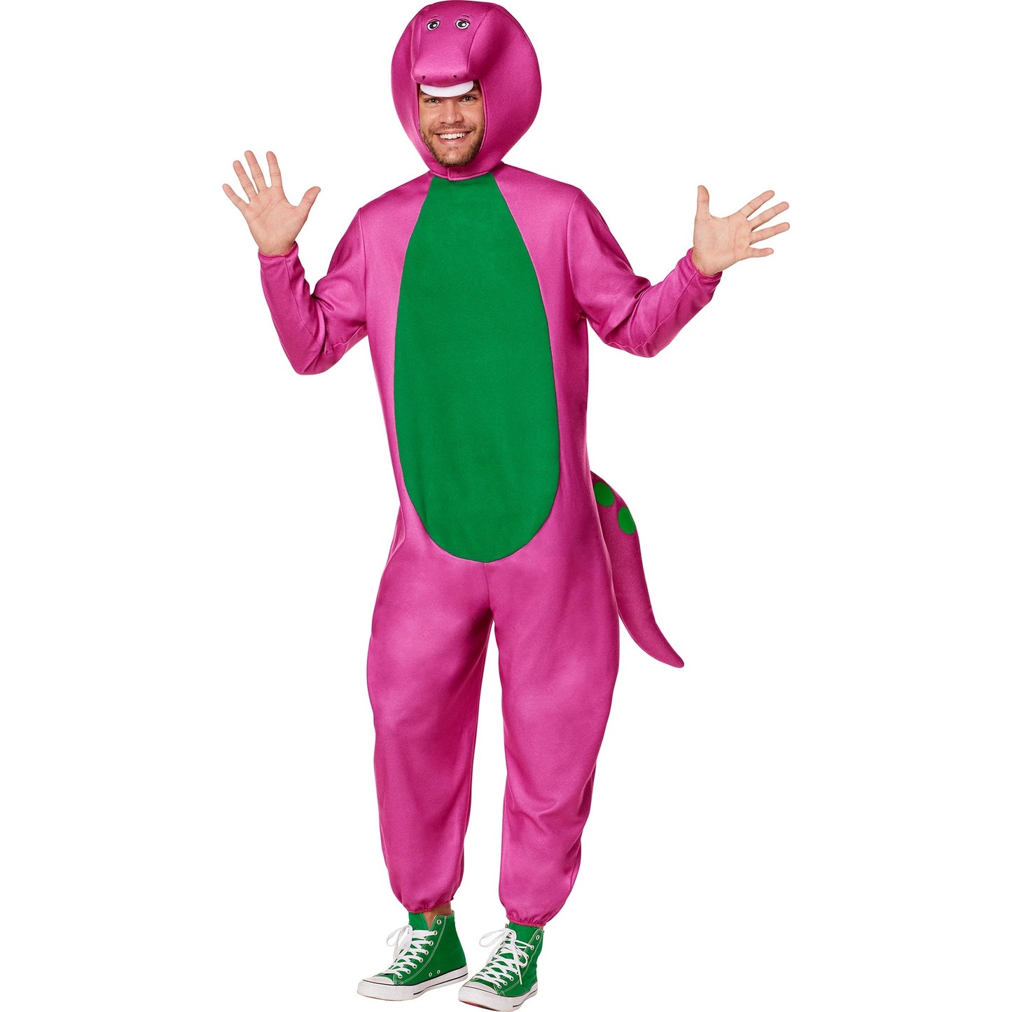 Barney Men Plush Costume by InSpirit Designs Costumes only at TeeJayTraders.com