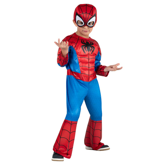 Spidey Red And Blue Toddler Spider Man Costume by Jazzware Costumes only at  TeeJayTraders.com