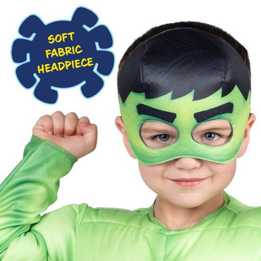 Hulk Polyfill Muscle Chest Green Toddler Marvel Costume by Jazzware Costumes only at  TeeJayTraders.com - Image 2