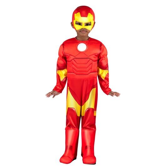 Iron Man Soft Mask Marvel Toddler Costume by Jazzware Costumes only at  TeeJayTraders.com