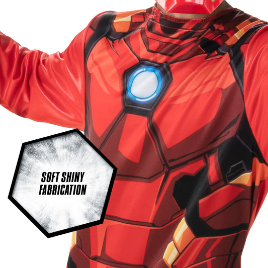 Iron Man Arc Reactor Print Boys Hero Costume by Jazzware Costumes only at  TeeJayTraders.com - Image 2