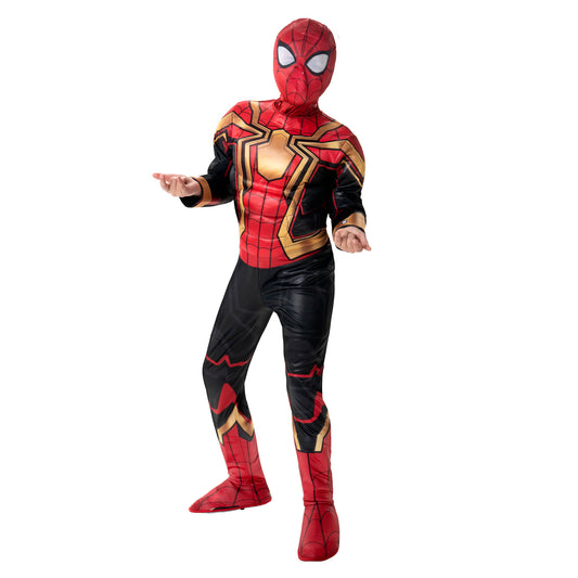Spider Man Boys Integrated Qualux Costume by Jazware Costumes only at  TeeJayTraders.com