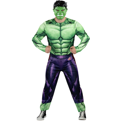 Marvel Green Hulk Men Costume by Jazware Costumes only at  TeeJayTraders.com