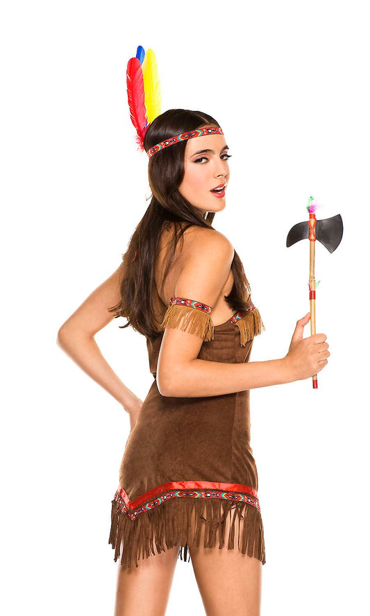 Tribal Princess Woman Costume by Music Legs only at  TeeJayTraders.com - Image 2