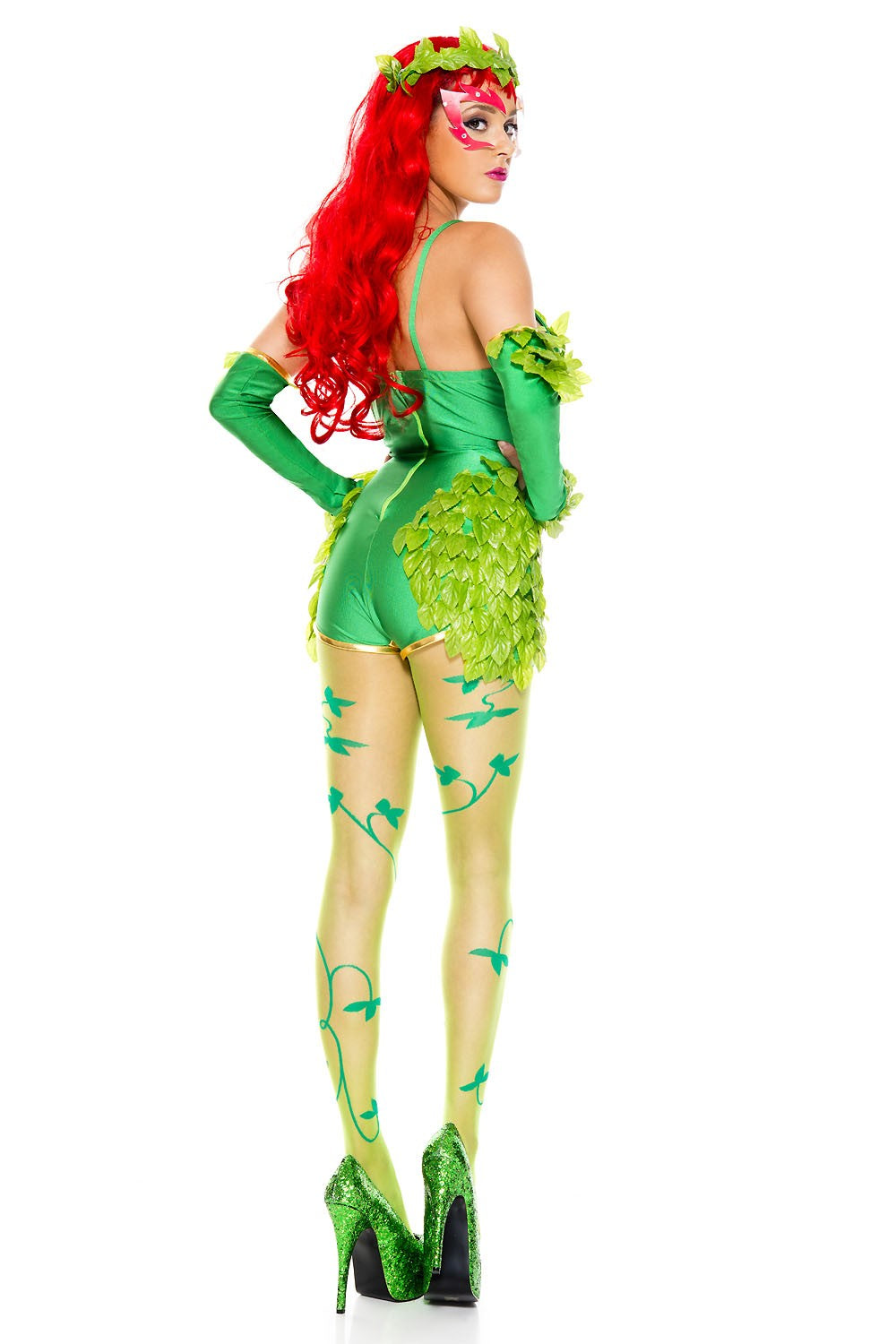 Provocative Toxic Villain Woman Costume by Music Legs only at TeeJayTraders.com - Image 2