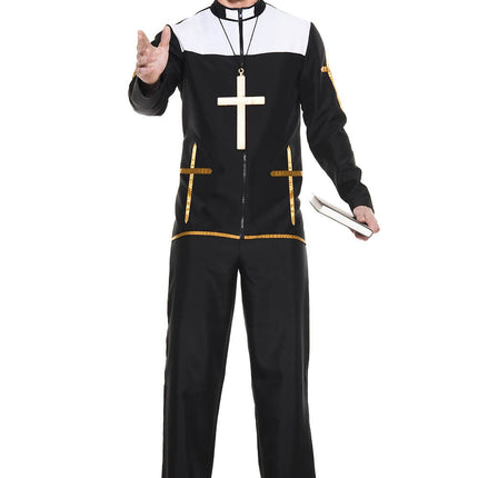 Congressional Preacher Men Costume by Music Legs only at  TeeJayTraders.com - Image 2