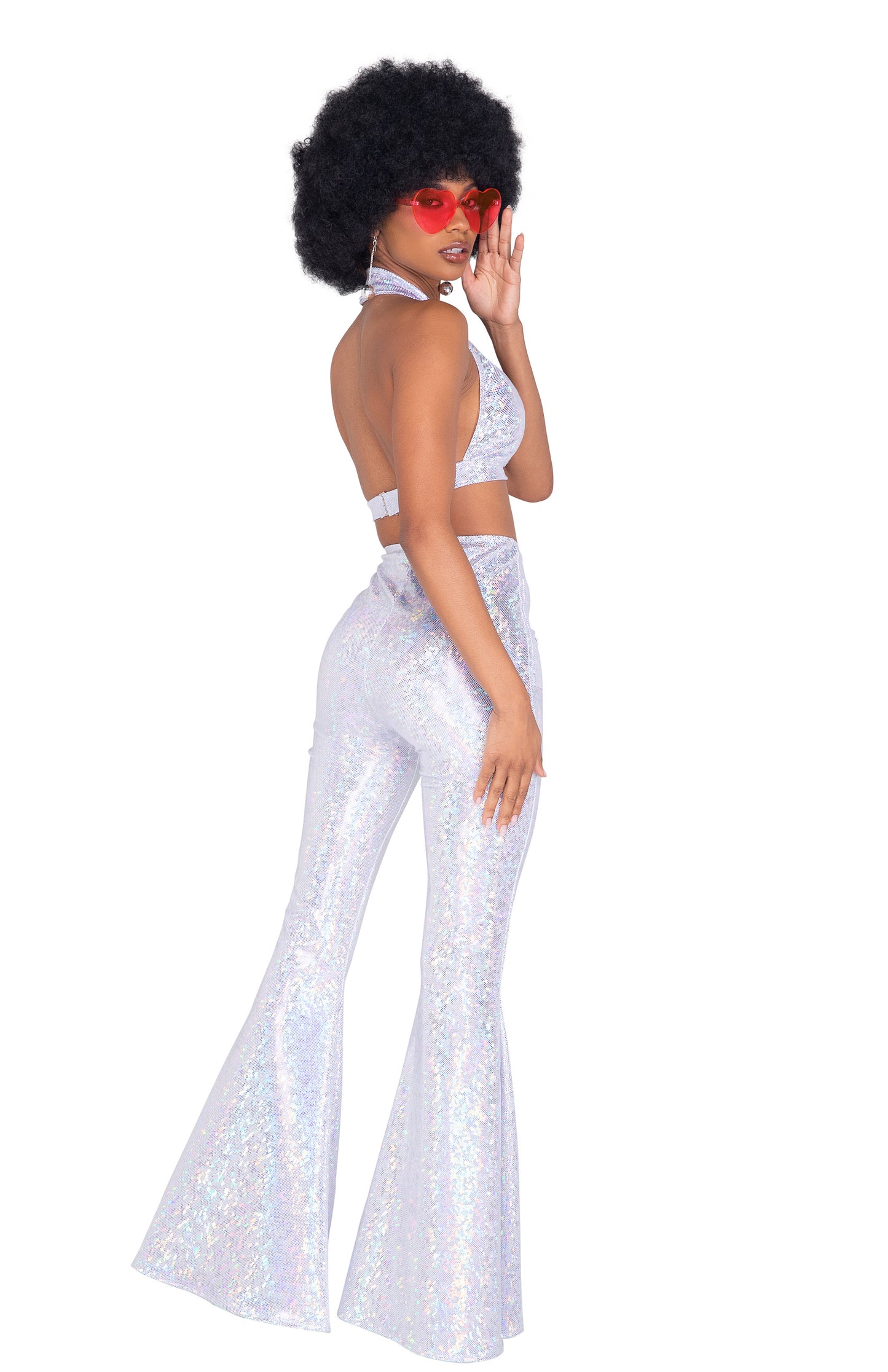 Disco Fever Woman Costume by Roma Costumes only at TeeJayTraders.com - Image 2