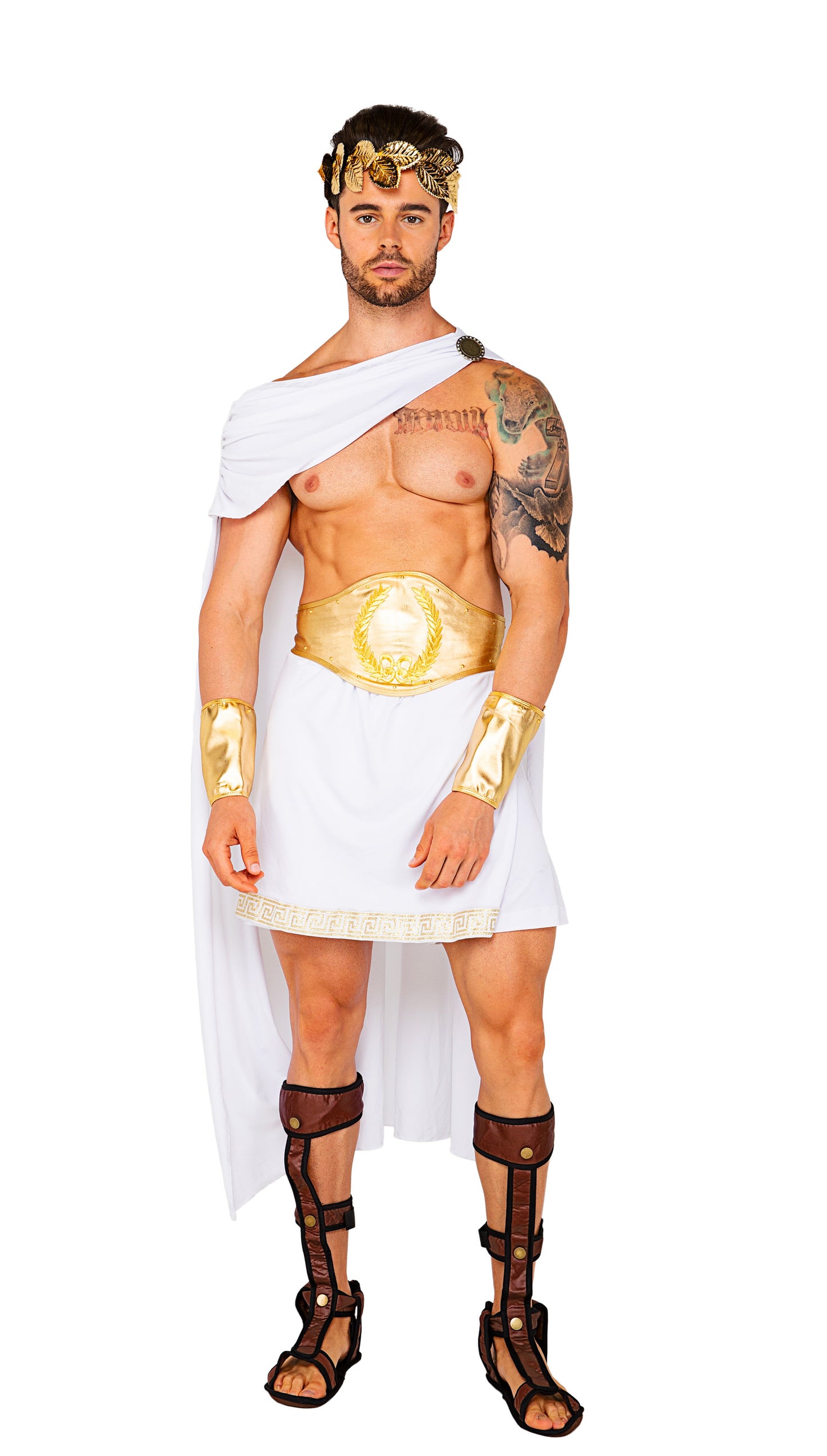 Olympian God Men Costume by Roma Costumes only at TeeJayTraders.com