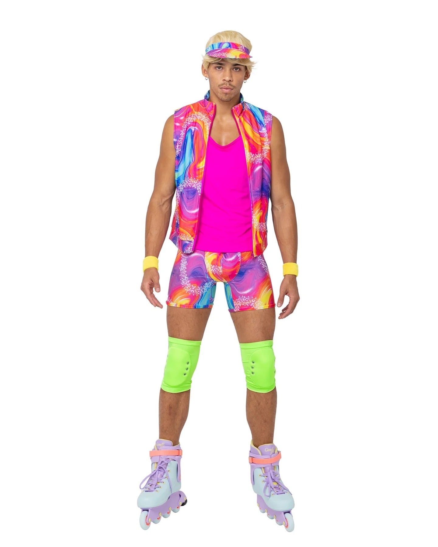 Retro Rollerblade Stud Men Costume by Roma Costumes only at TeeJayTraders.com - Image 3