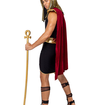 Mighty Pharaoh Egyptian King Men Costume by Roma Costumes only at  TeeJayTraders.com - Image 2