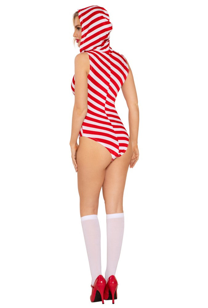 Candy Cane Cutie Woman Costume by Roma Costumes only at TeeJayTraders.com - Image 2