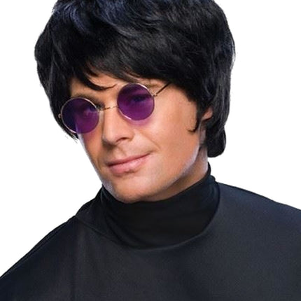 Pop Star Men Wig Black by Rubies Costumes only at  TeeJayTraders.com