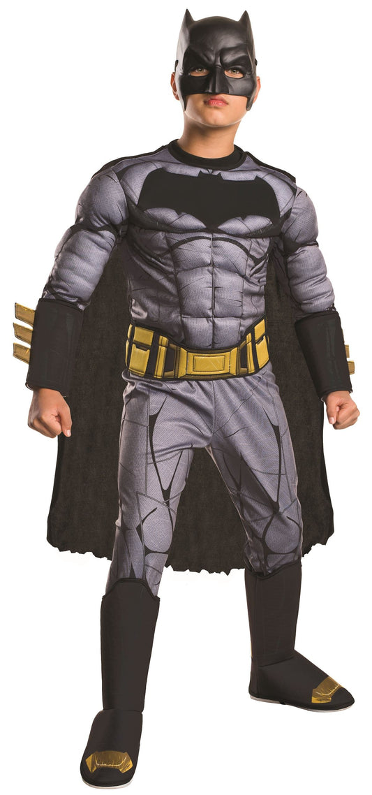Batman Muscle Deluxe Boys Dawn Of Justice Costume by Rubies Costumes only at  TeeJayTraders.com