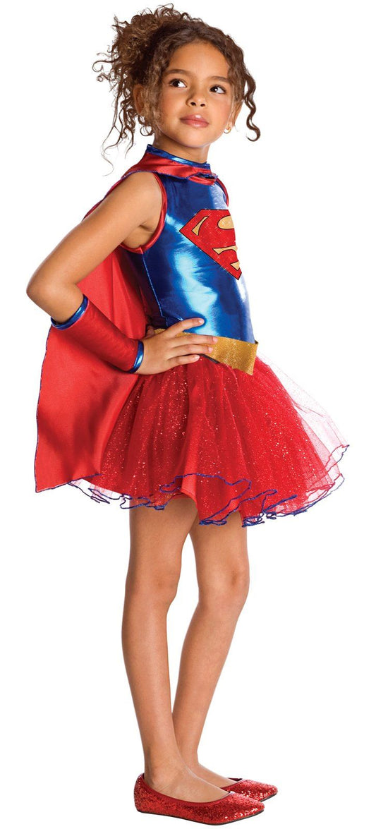 Supergirl Deluxe Girl Costume by Rubies Costumes only at  TeeJayTraders.com