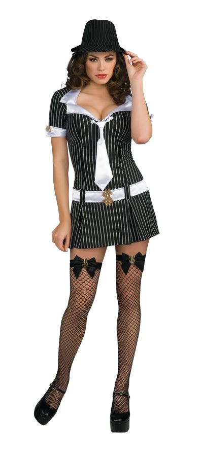 Mafiosa Woman Gangster Costume by Rubies Costumes only at TeeJayTraders.com