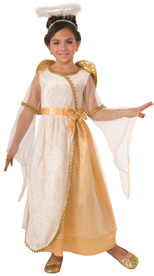 Golden Angel Girls Costume by Rubies only at  TeeJayTraders.com
