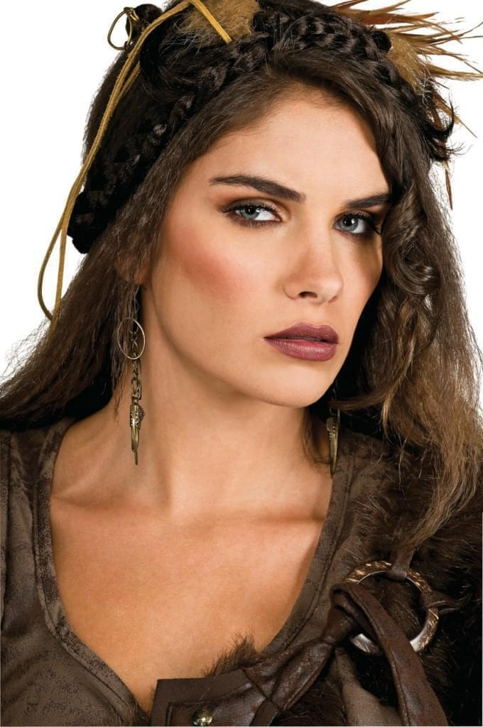 Stone Age Barbarian Women Earrings by Halloween Resource Center only at TeeJayTraders.com