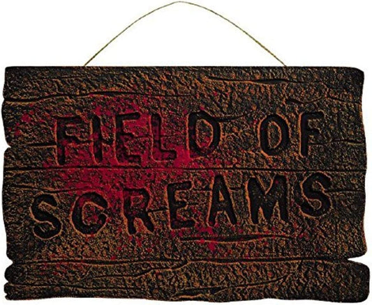 Party Decoration  Halloween Field of Screams Sign by Amscan only at  TeeJayTraders.com