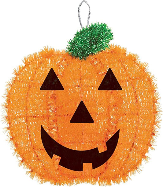 Pumpkin Tinsel Halloween Decoration by Amscan only at  TeeJayTraders.com