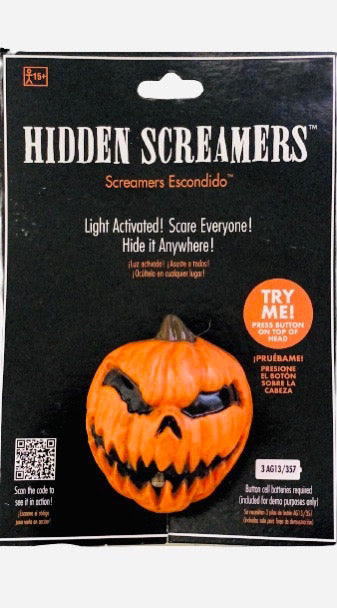 Hidden Screamers Decoration Prank by Amscan only at  TeeJayTraders.com