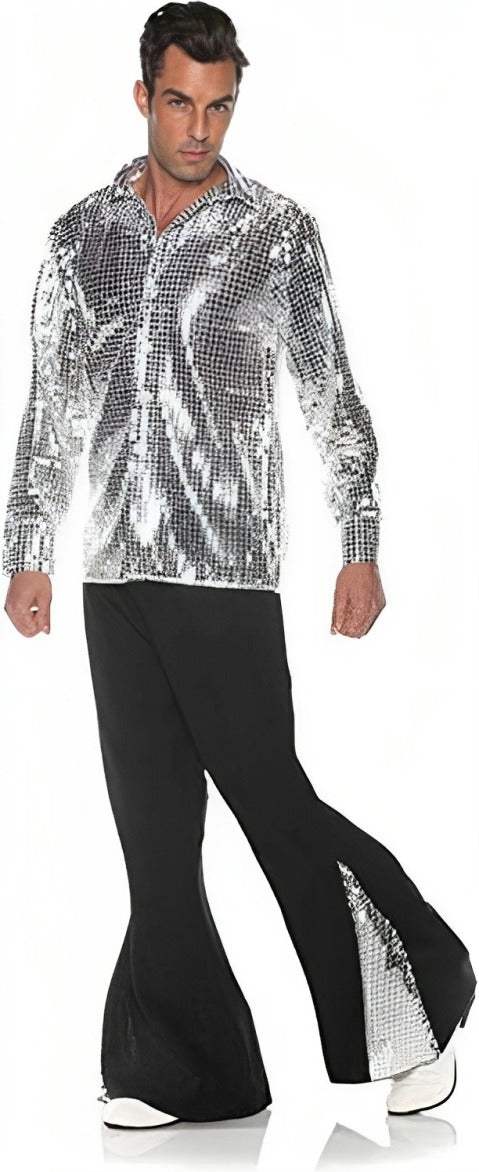Dancing Disco Fever Plus Size Men Costume by Underwraps Costumes only at TeeJayTraders.com