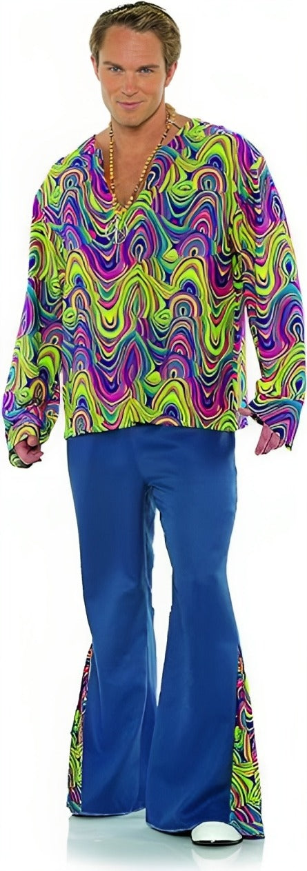 Adult Men's Psychedelic Plus Size Costume – Tee Jay Traders
