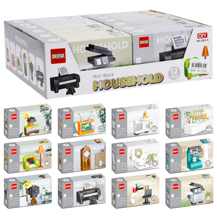 Household Appliances Building Block Kit