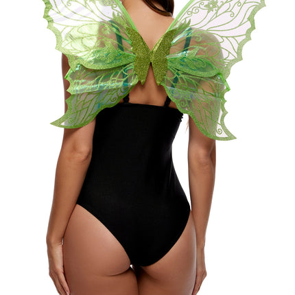 Iridescent Fairy Wings - Green