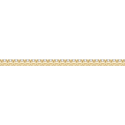 Lab Grown Round Diamond Tennis Bracelet in 14k Yellow Gold (3 cctw F/G  VS2/SI1)